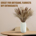 85Pcs Boho Home Decor Dried Flowers Arrangements White & Natural Pampas Grass, Reed, Bunny Tails