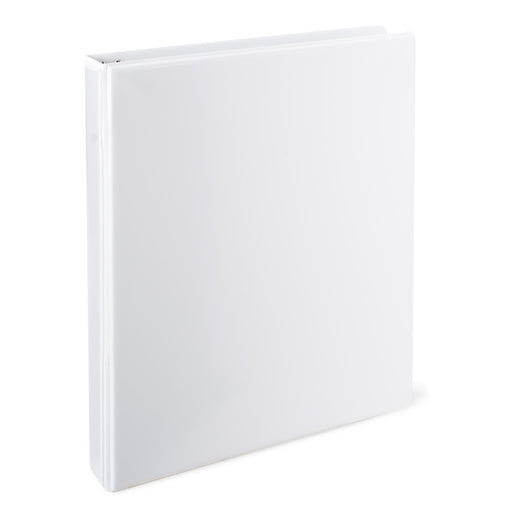 Pen + Gear Durable View 3-Ring Binder with 1-Inch Rings 4-Pack (White)