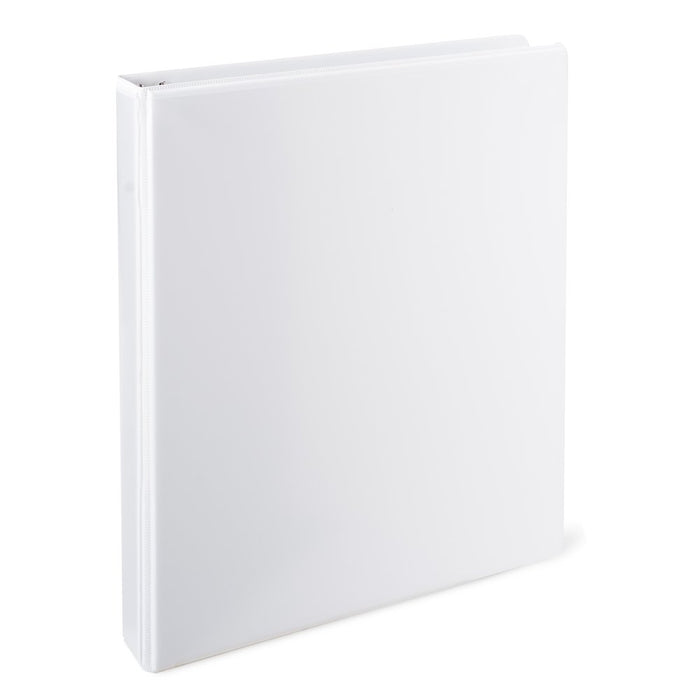 Pen + Gear Durable View 3-Ring Binder with 1-Inch Rings 4-Pack (White)