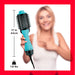 Revlon One-Step Hair Dryer & Volumizer 4.25" Nylon Hot Air Brush, Ionic, Mint