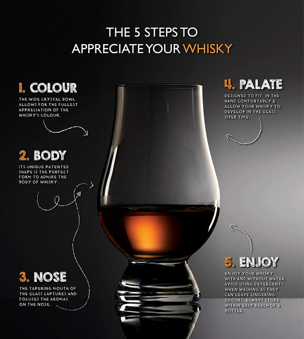 WHISKY GLASS, SET of 4 in 4 PACK GIFT CARTON