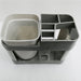 Single Cup Toothbrush Toothpaste Stand Holder Bathroom Storage Organizer Plastic