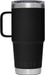 Rambler 20 Oz Travel Mug, Stainless Steel, Vacuum Insulated with Stronghold Lid, Black