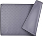 Dog Food Mat, Silicone Dog Cat Bowl Mat, Non Slip Pet Feeding Mat Waterproof Dog Placemat for Small Animals (18.5"X11.8", Blue)