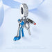High-Heeled Shoes Charm Fit Pandora Charms Bracelet ，925 Sterling Silver Fashion Personality Charms Bead Charms with Crystal Pendant for Women Bracelet&Necklace