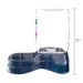 Vibrant Life Automatic Dog Waterer, Blue, Medium, 1.2 Gallons