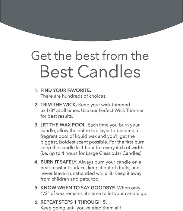 Yankee Candle Home Sweet Home Scented, Classic 22Oz Large Jar Single Wick Candle, over 110 Hours of Burn Time