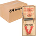Victor M156-20 Metal Pedal Sustainably Sourced FSC Wood Snap Mouse Trap - 20 Traps