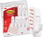 Command Large Refill Adhesive Strips, Damage Free Hanging Wall Adhesive Strips for Large Indoor Wall Hooks, No Tools Removable Adhesive Strips for Living Spaces, 20 White Command Strips