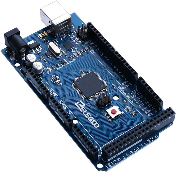 MEGA R3 Board Atmega 2560 + USB Cable Compatible with Arduino IDE Projects Rohs Compliant