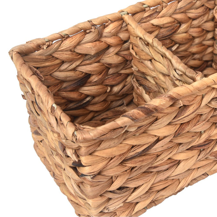 Better Homes & Gardens Woven Water Hyacinth Tank Basket, Natural