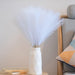 Faux Pampas Grass, Set of 10 Small 17” Stems White Artificial Pampas Grass Decor Fluffy Artificial Florals Minimalist Wedding Home Decor Grass