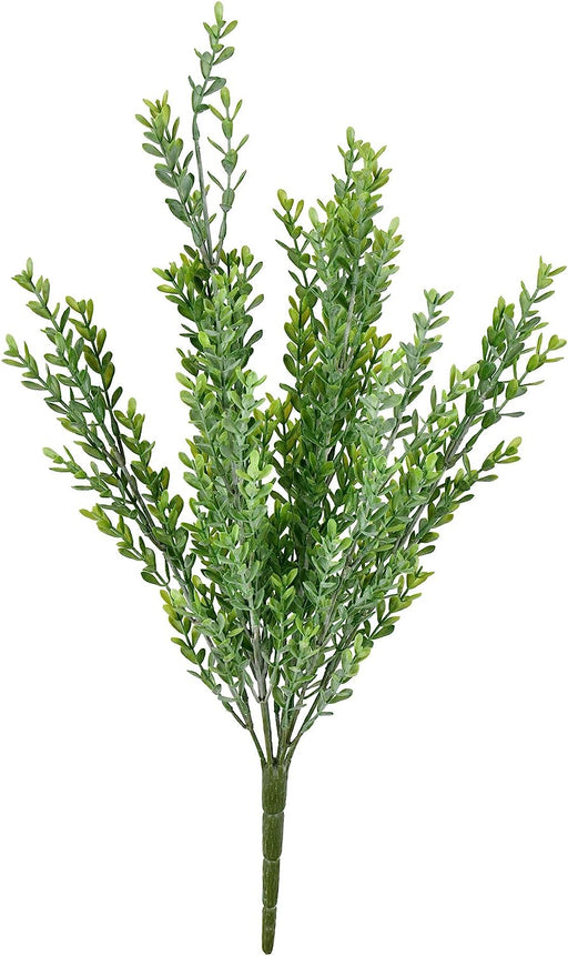 Everyday Artificial Green Mini Locust Bush 21 Inch Long - UV Resistant - Perfect for Home or Office - Sprigs Decor for Shrubs Centerpiece Vases