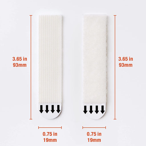 28-Pairs(56 Strips) Large Picture Hanging Strips Heavy Duty, Removable Hook and Loop Tape, Picture Hanger Damage Free, Adhesive Strips for Frame Hanging and Christmas Decorations