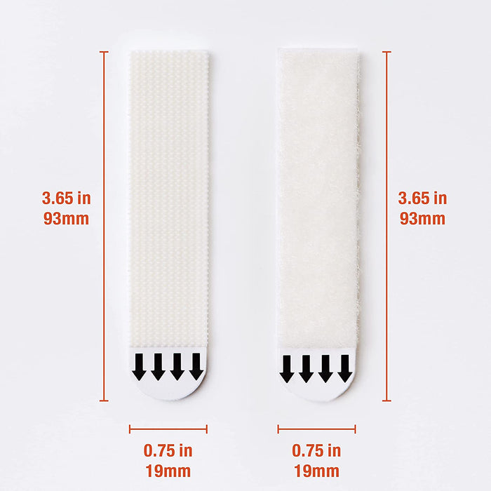 28-Pairs(56 Strips) Large Picture Hanging Strips Heavy Duty, Removable Hook and Loop Tape, Picture Hanger Damage Free, Adhesive Strips for Frame Hanging and Christmas Decorations