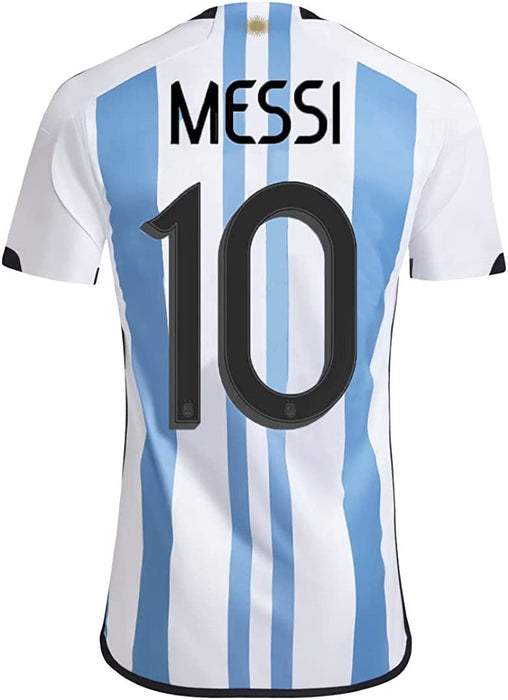 2022 Argentina Soccer Team Jersey #10 Shirt/Jersey/Shorts for Men Adult Sizes