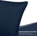 Bed Pillows for Sleeping European Size (Navy), Set of 2, Cooling Hotel Quality, for Back, Stomach or Side Sleepers