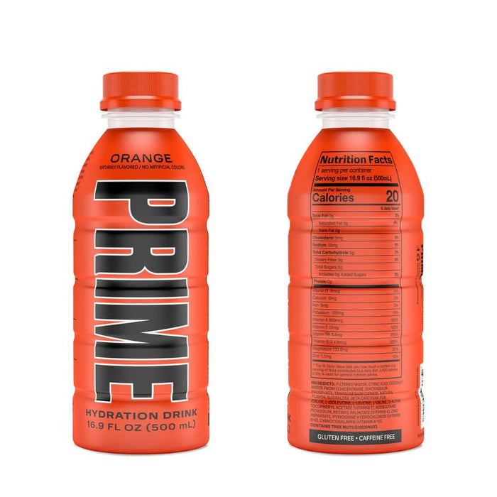 Prime Hydration Sports Drink Variety Pack - Energy Drink, Electrolyte Beverage - Lemon Lime, Tropical Punch, Blue Raspberry, Orange, Grape & Ice Pop - 16.9 Fl Oz by  (6)