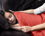 Cotton Waffle Blanket 300 GSM (Coral - 90X108 Inches) Soft Lightweight Breathable Bed Blanket King Size Layering Any Bed for All Season
