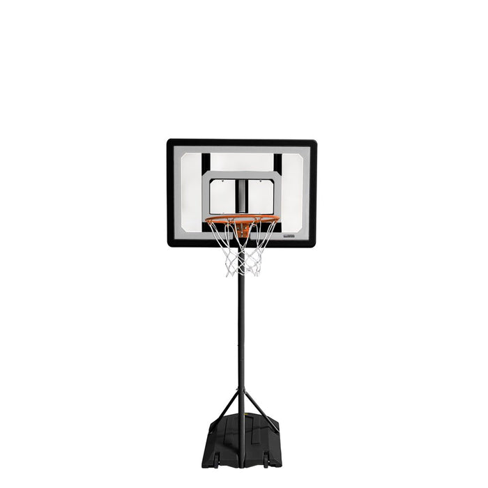 SKLZ Pro Mini Portable Basketball System Hoop with Adjustable Height 3.5 to 7 Ft., Includes 7 In. Mini Ball