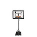 SKLZ Pro Mini Portable Basketball System Hoop with Adjustable Height 3.5 to 7 Ft., Includes 7 In. Mini Ball