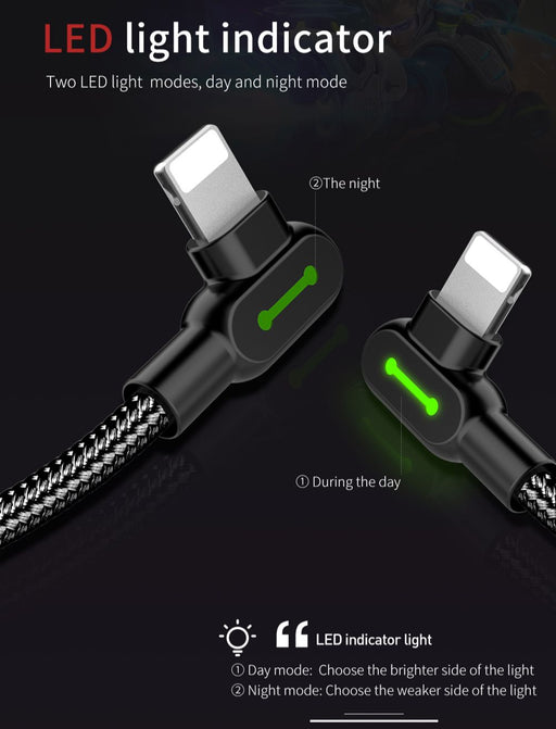 Mcdodo USB Cable 3A Fast Charging Lightning / Micro Usb / Type-C for Iphone 14 13 Pro Max 12 11 Xr 8 7 6S Charging Cable