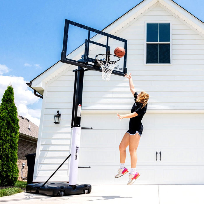 60 In. Acrylic Screw Jack Portable Basketball Hoop System