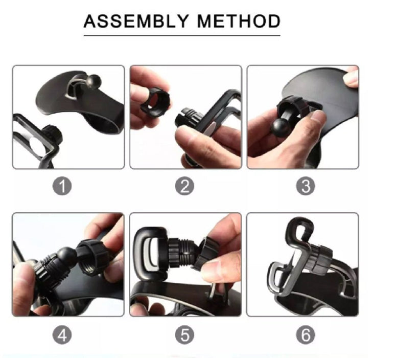 Universal Car Dashboard Mount Holder Stand HUD Design Cradle, Car Phone Holder, Clamp Arm Car Mount Dashboard Mobile Clip Stand for Cell Phone GPS