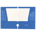 Five Star 4-Pocket Paper Folder, Cobalt Blue (33459)
