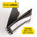Five Star Flex Hybrid Notebinder, 1" round Rings, Notepocket, Techlock, Black (293280A-WMT22)