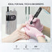 Professional Nail Drill Machine, Sparkly Electric Nail File for Acrylic Nails, Cordless Portable Nail Drill Kit with Drill Bits & Sanding Bands, Manicure Pedicure Tools for Home and Salon