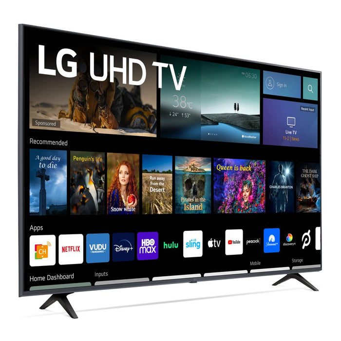 LG 55" Class 4K UHD 2160P Webos Smart TV 55UQ7070ZUE (2022 Model)