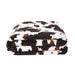 Homesmart Brown Cow Print Throw Blanket Warm and Cozy Coral Fleece Animal Print