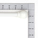 Mainstays 5/8" White Ball Single Curtain Rod, 48-84", White