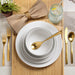 Euro Ceramica Essential Collection Porcelain Dinnerware and Serveware, 16 Piece Set, Service for 4, Classic White