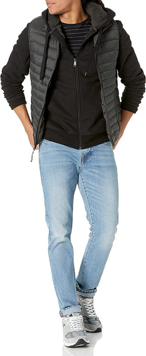 Amazon Essentials Men'S Sherpa-Lined Full-Zip Hooded Fleece Sweatshirt