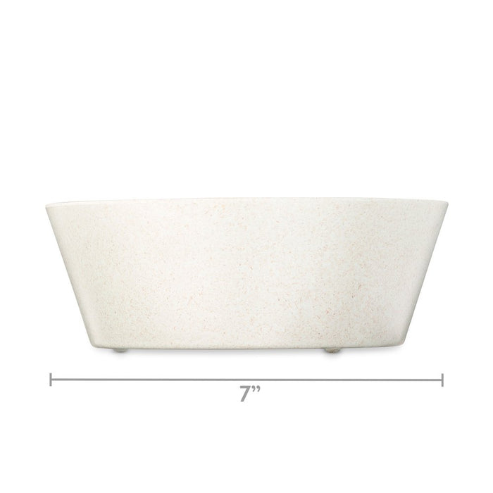 Vibrant Life Bamboo Melamine Dog Bowl, Mint, Large
