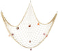 Natural Fishing Net Decor with Shells 79 Inch Beach Theme Decor for Party Home Bedroom Wall Hanging Fish Net Decorations