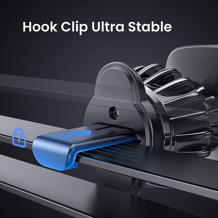 Car Phone Holder Mount, [Upgraded Clip] Magnetic Phone Car Mount [6 Strong Magnets] Cell Phone Holder for Car [Case Friendly] Iphone Car Holder Compatible with All Smartphones & Tablets