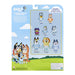 Bluey, Extended Heeler Family Pack, 2.5-3 Inch Figures, Bluey, Bingo, Socks, Muffin, Uncle Stripe, Uncle Rad, Nana and Chattermax, Preschool, Toys for Kids, Ages 3+