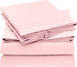 Queen Sheet Set - Hotel Luxury Bedding Sheets & Pillowcases - Extra Soft Cooling Bed Sheets - Deep Pocket up to 16 Inch - Wrinkle, Fade, Stain Resistant - 4 Piece (Queen, Blush Pink)