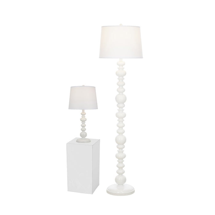 Cresswell Lighting 59" Farmhouse Glossy White