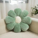 Flower Pillow Cute Daisy Floor Cushion Soft Plant Pillows Leisure Aesthetic Home Decor for Bedroom, Living Room(Sage Green,21.5")