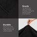 Fleece Blanket Queen Size Black 300GSM Luxury Bed Blanket Anti-Static Fuzzy Soft Blanket Microfiber (90X90 Inches)