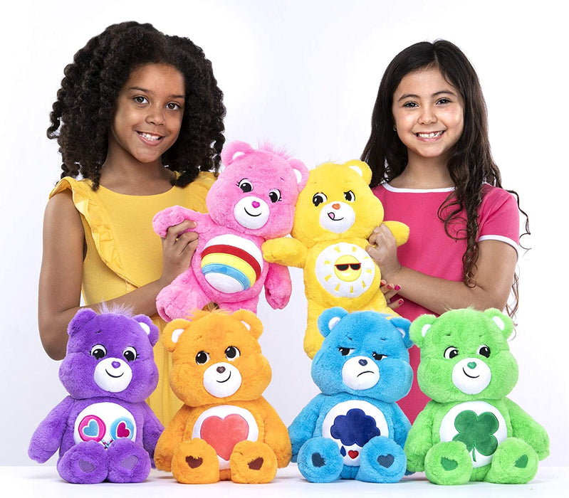Care Bears Share Bear Stuffed Animal, 14 Inches , Purple