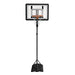 SKLZ Pro Mini Portable Basketball System Hoop with Adjustable Height 3.5 to 7 Ft., Includes 7 In. Mini Ball