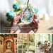 89Mm/3.5In Crystal Suncatchers for Windows,Crystal Prism Suncatcher,Hanging Crystals for Garden Home Outdoor Decoration