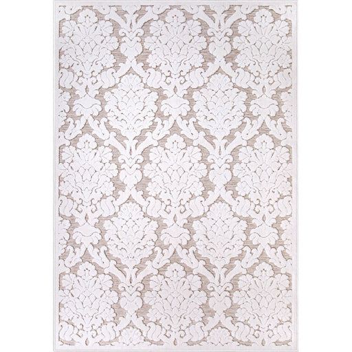 My Texas House Charlotte, Transitional, Damask, Woven Area Rug, 5'2" X 7'6"