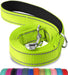 Double-Sided Reflective Dog Leash, 6 FT/5FT/4 FT, Padded Handle Nylon Dogs Leashes for Walking, Training Lead for Small & Medium Dogs, Gray, 5FT