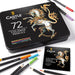 72 Colored Pencils Set